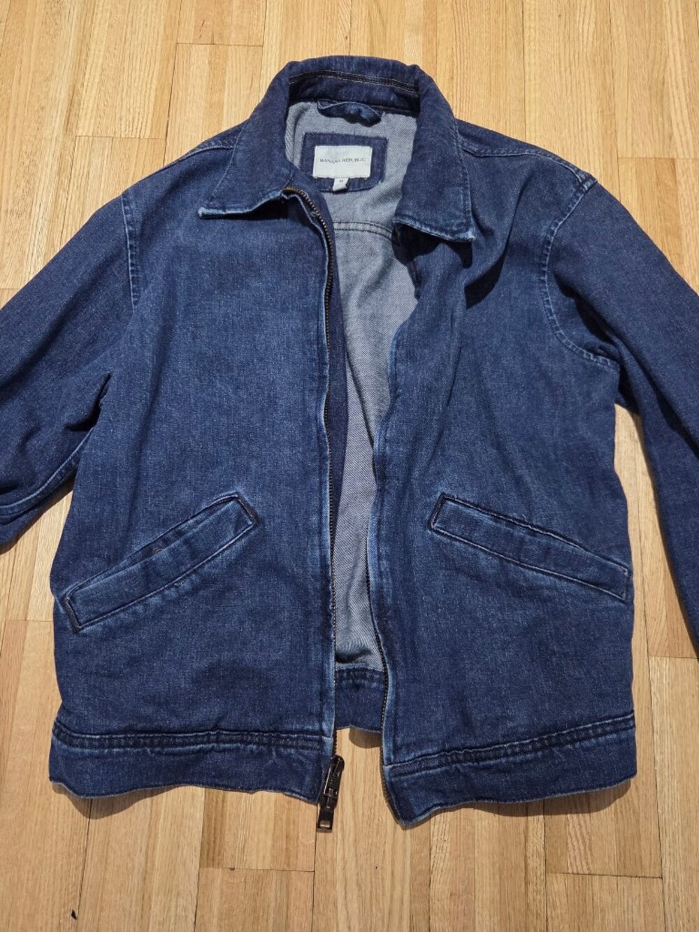 Banana Republic Denim Garage Jacket (men's medium)